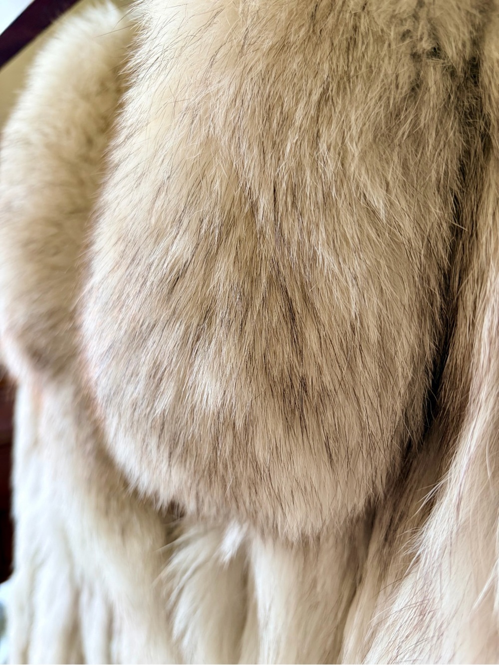 Vintage Norwegian fox fur ladies cost 12/14 - Picture 13 of 15